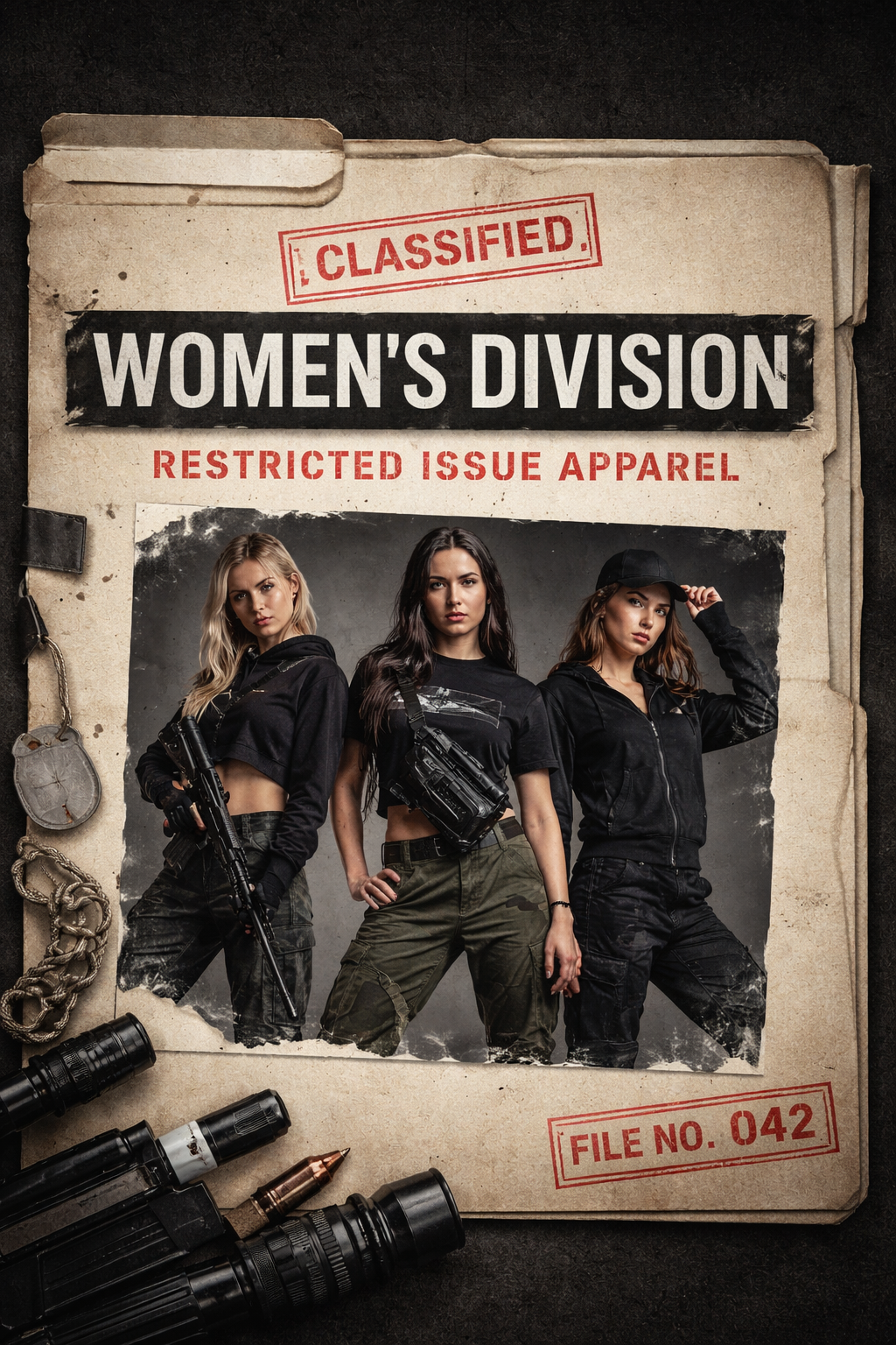 [CLASSIFIED] WOMEN’S DIVISION: Restricted Issue Apparel