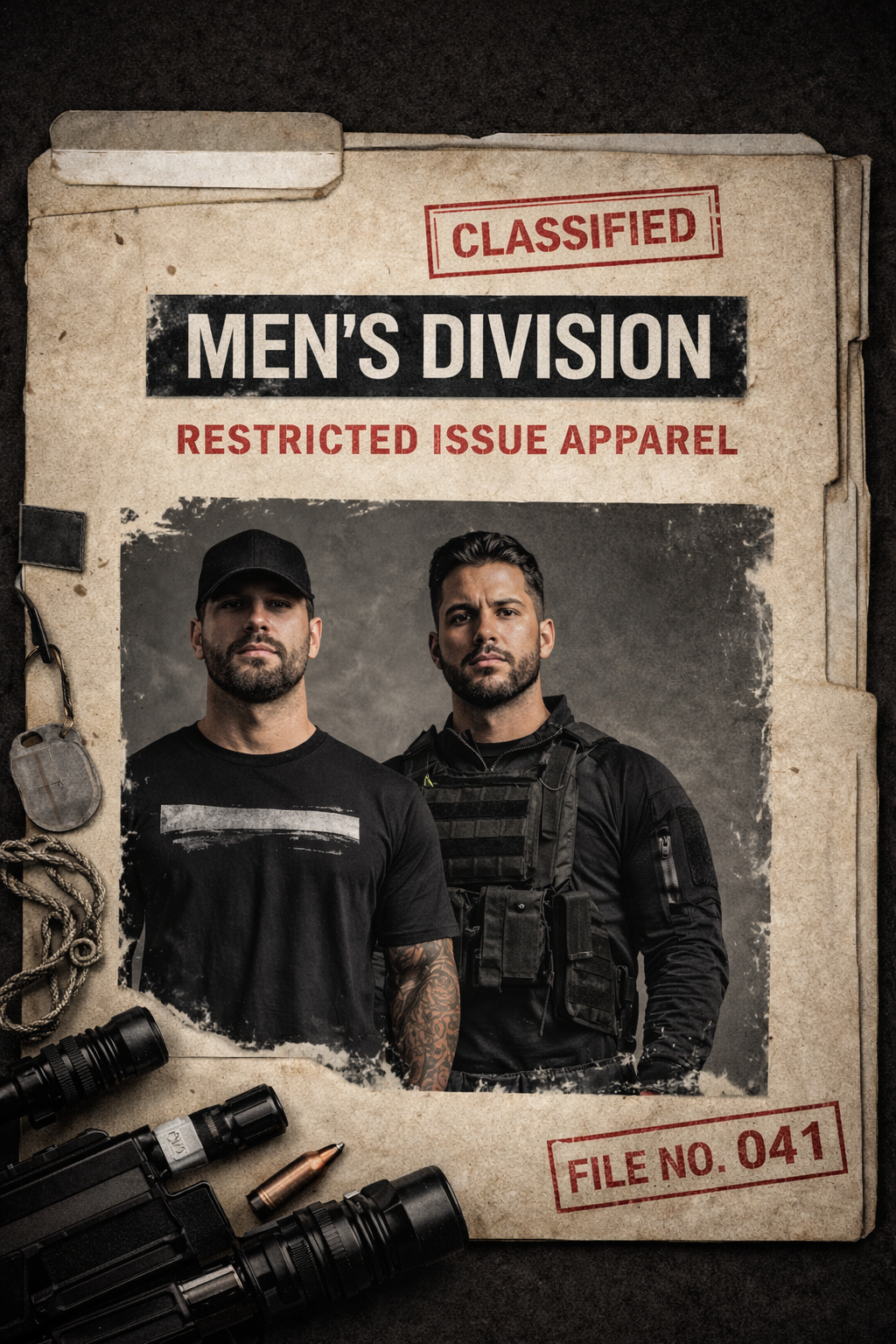 CLASSIFIED CLOTHING – REDACTEDPB