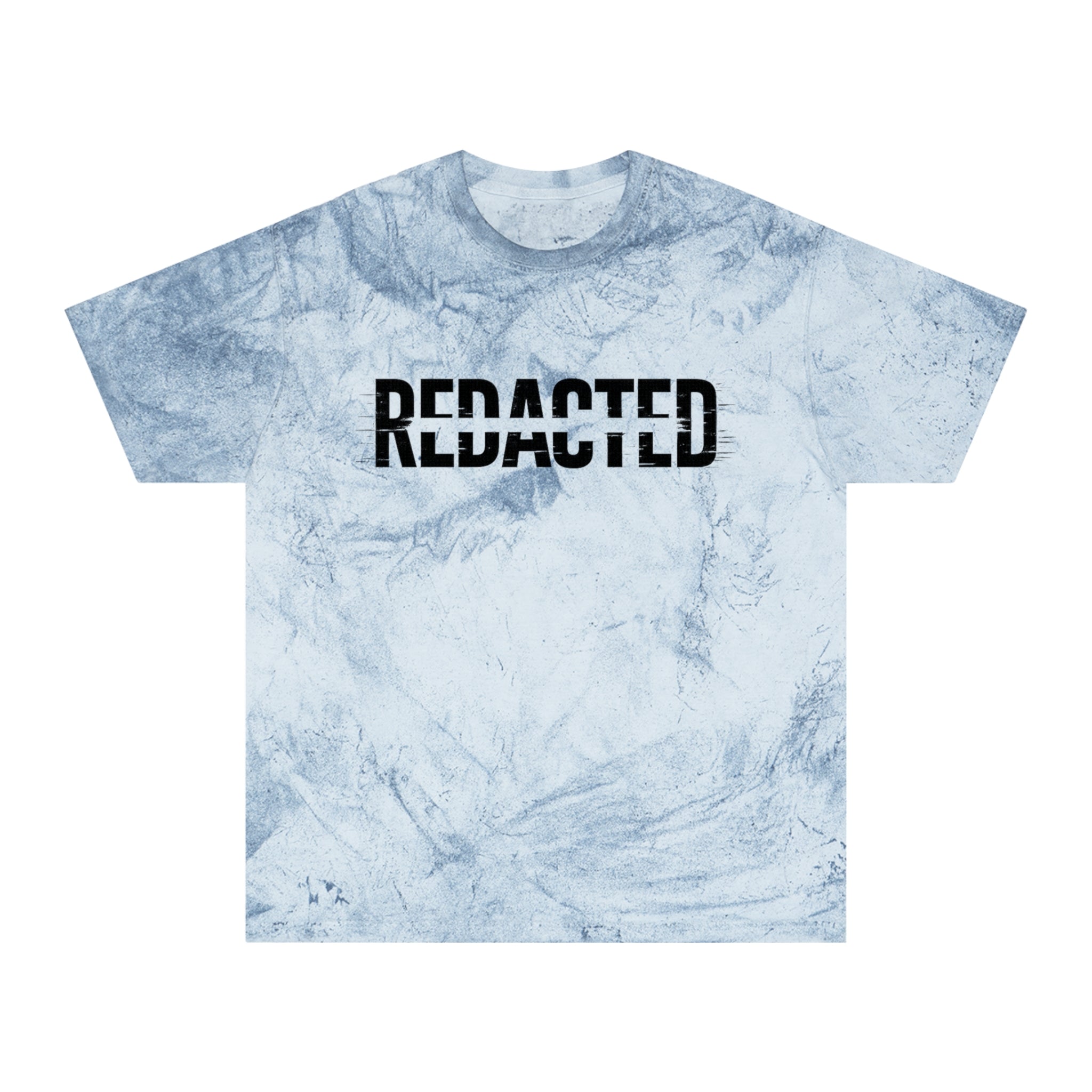 redacted glitch paintball t-shirt color blast streetwear